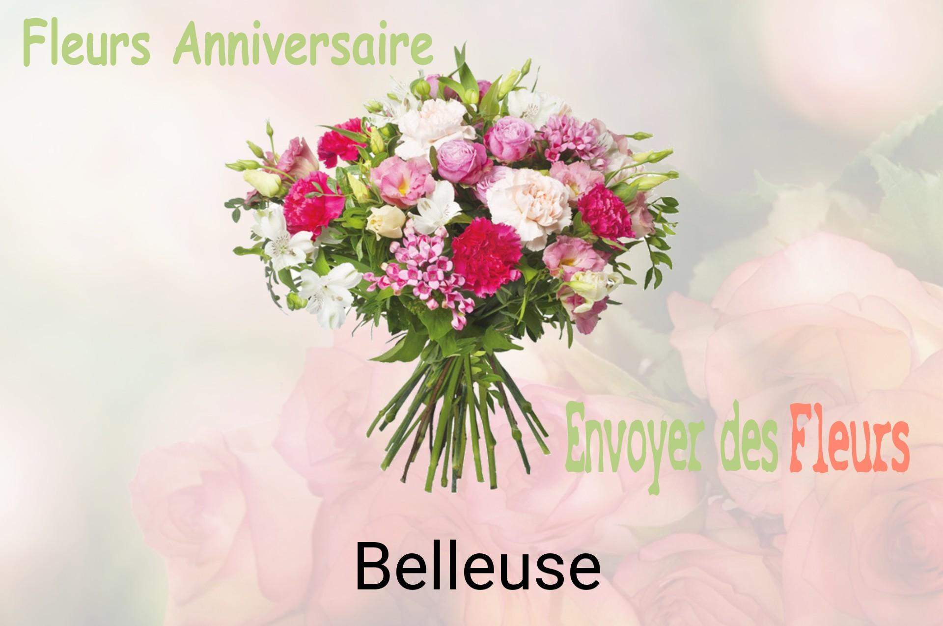 Bouquet de fleurs d’anniversaire livré à Belleuse
