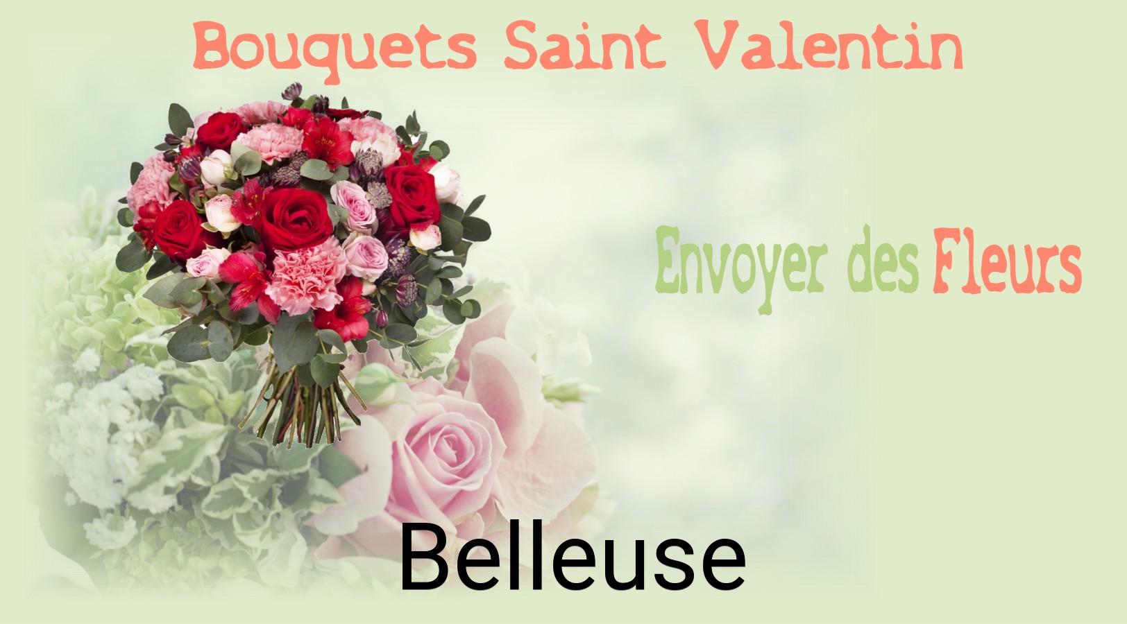 Roses de Saint-Valentin livrées à Belleuse